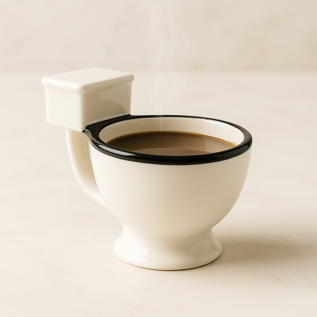 Toilet Tea Cup
