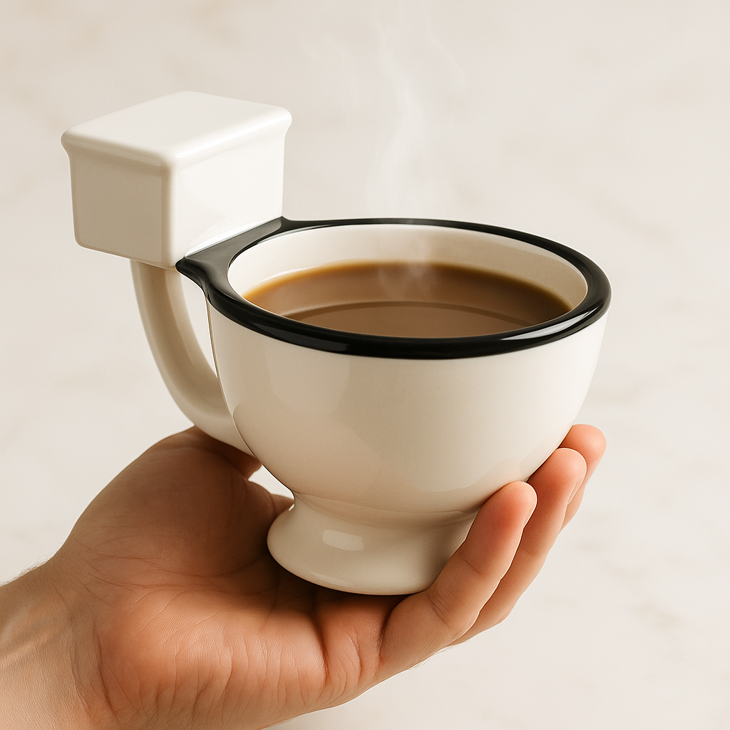 Toilet Tea Cup